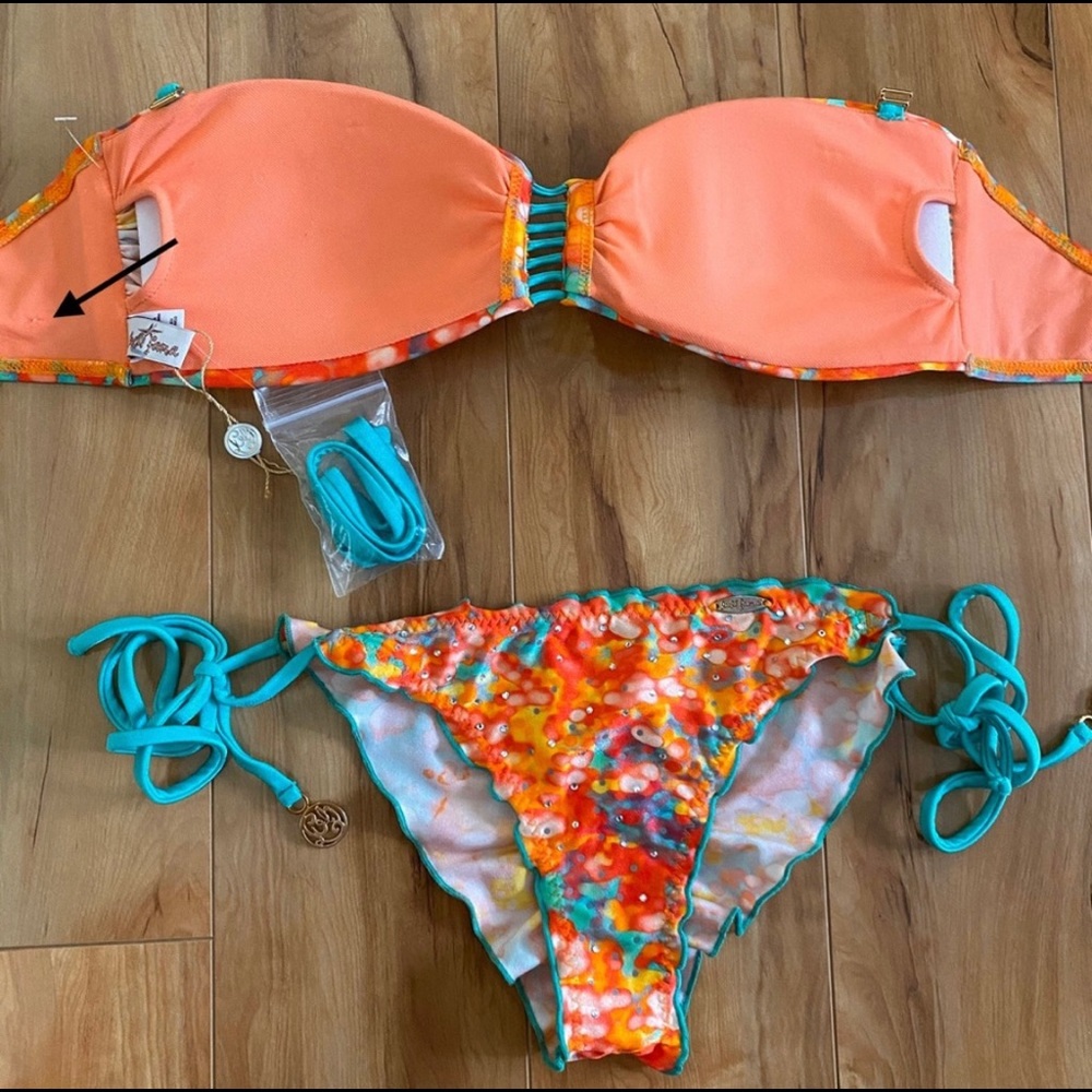 Luli Fama Fiesta de Flores Bikini Set - Picture 6 of 11
